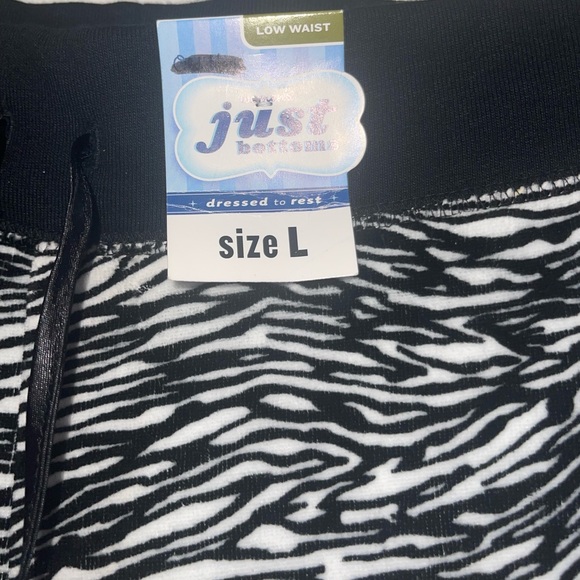Women Just Bottoms Comfy Pants Zebra - Picture 5 of 11